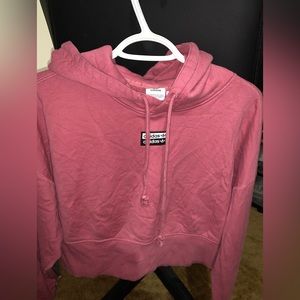 Adidas crop hoodie.